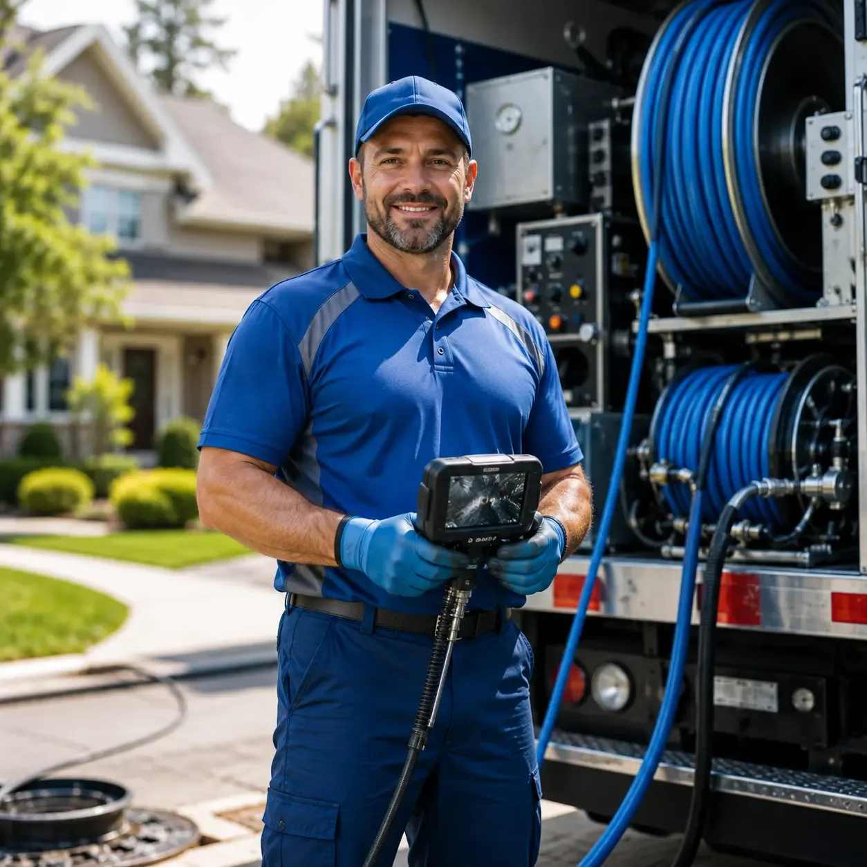 Local outdoor drain cleaning specialists in Tuscola, IL